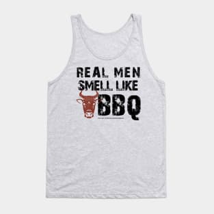 REAL MEN smell like BBQ with P.S. Tank Top